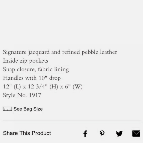 Coach Dempsey Tan and Orange Signature Tote - Picture 7 of 7